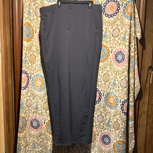 Women’s NIKE DRI-FIT 34/32 trousers gray soft material - Picture 2 of 7